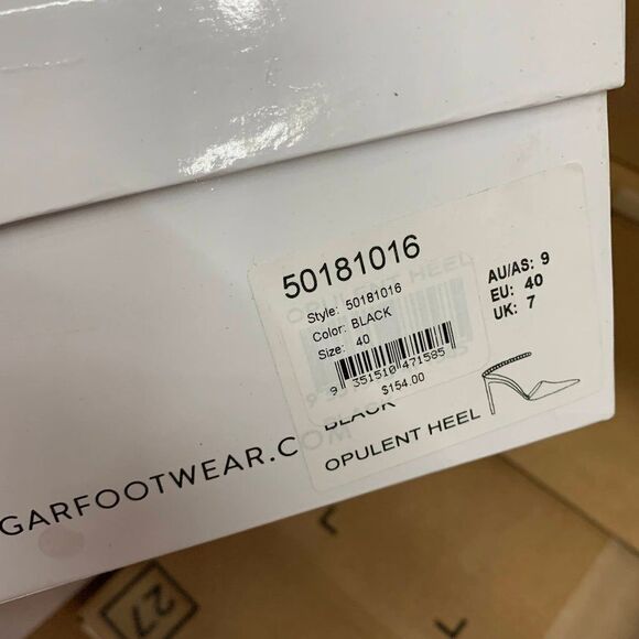 Jaggar Opulent Pointed Toe Studded Pumps Mules - Picture 12 of 12